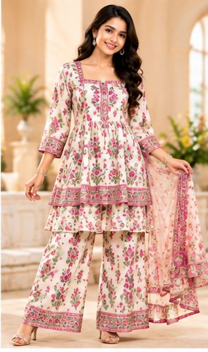 Ivory Indigo Pattern Set